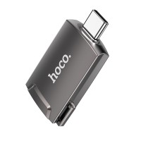  Adapteris Hoco UA19 Type-C to HDMI grey 